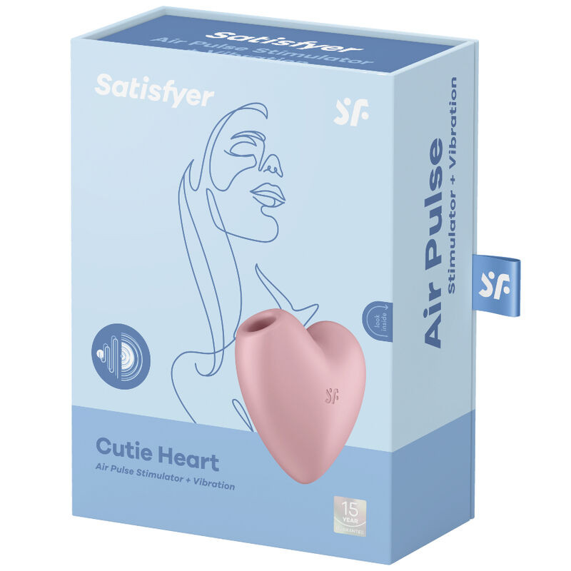Satisfyer - Cutie Heart Stimulateur Et Vibrateur De Pulse D'air Bleu - Image 8