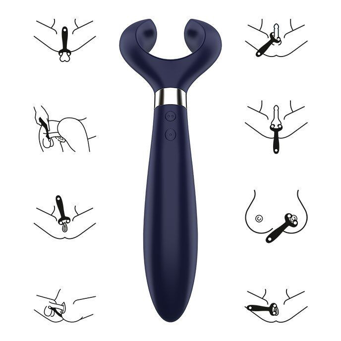 Satisfyer - Endless Fun Multi Vibrateur 3 Bleu - Image 4