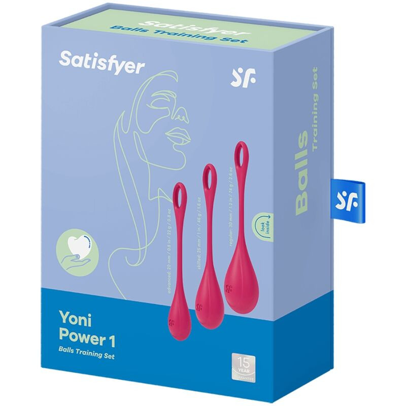 Satisfyer - Ensemble Entraînement Yoni Power 1 Rouge - Image 4