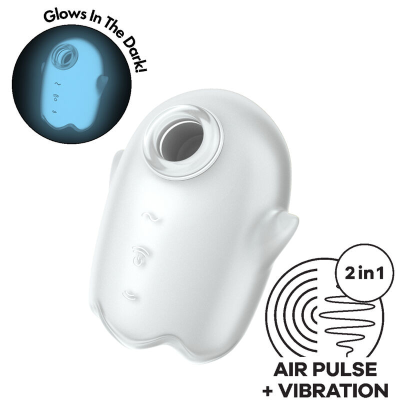 Satisfyer - Glowing Ghost Air Pulse & Vibrateur Jaune - Image 8