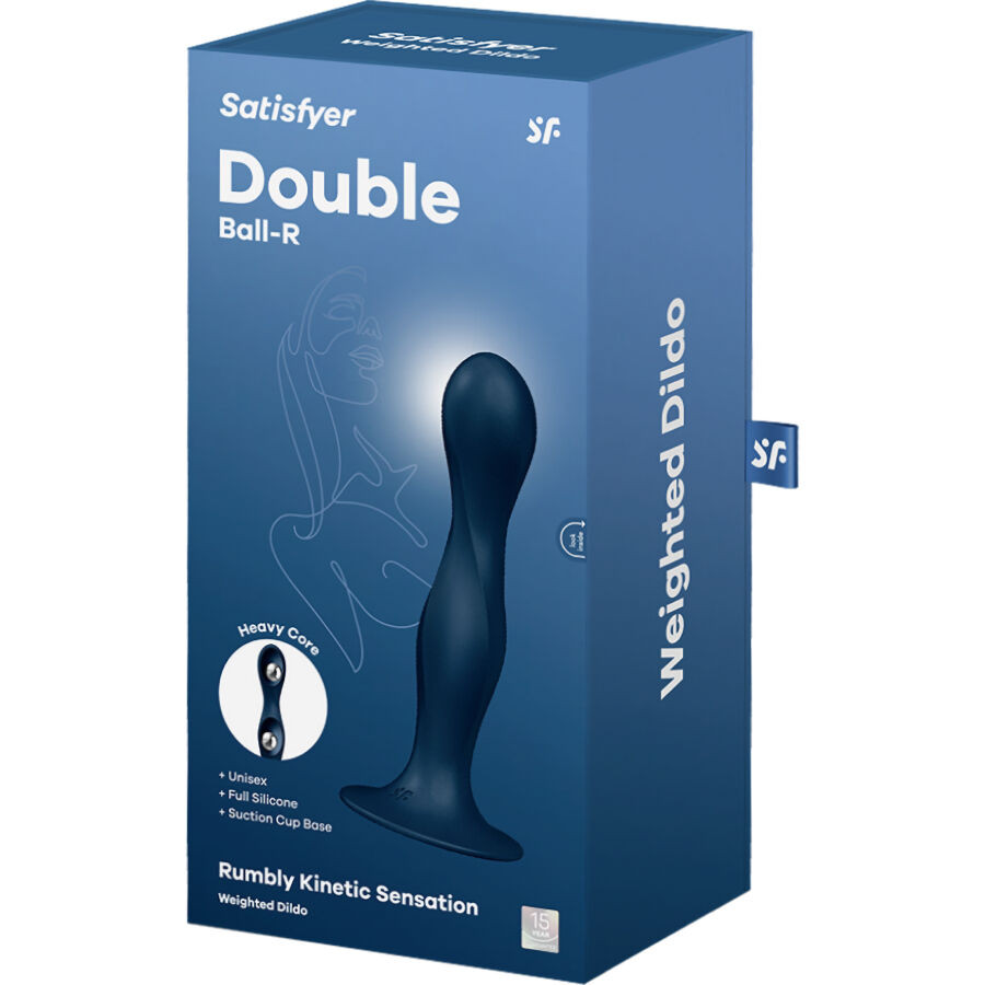 Satisfyer - Silicone Dubbele Ball-R Grenat - Image 8