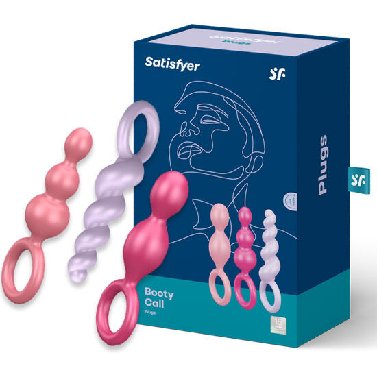 Satisfyer - Jeu De Bouchons Anal 3 Pcs Tricolore - Image 2