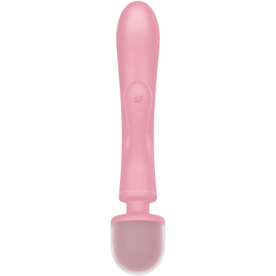 SATISFYER - TRIPLE LOVER ROZE VIBRATOR MASSAGER - Image 4