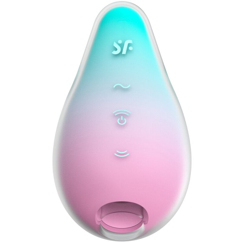 Satisfyer - Mermaid Vibes Stimulateur & Vibrateur Menthe Et Rose - Image 2