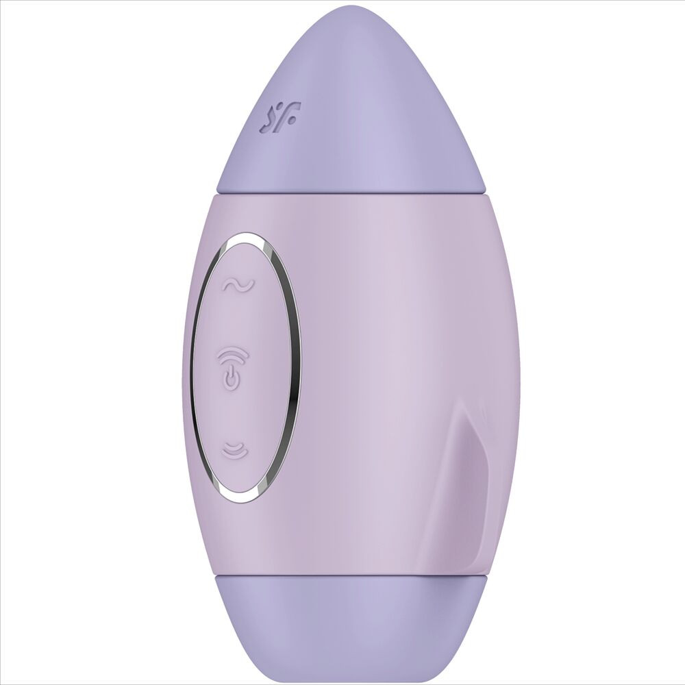 SATISFYER - MISSION CONTROL KLEINE VIBRATOR DUBBELE IMPULSIE LILA - Image 2