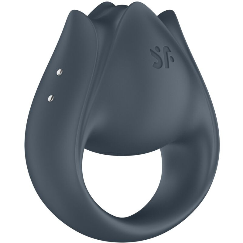 SATISFYER - PERFECT PAIR 2 MULTIVIBRATOR 2 IN 1 PENISRING EN VINGERSTIMULATOR GRIS - Image 3
