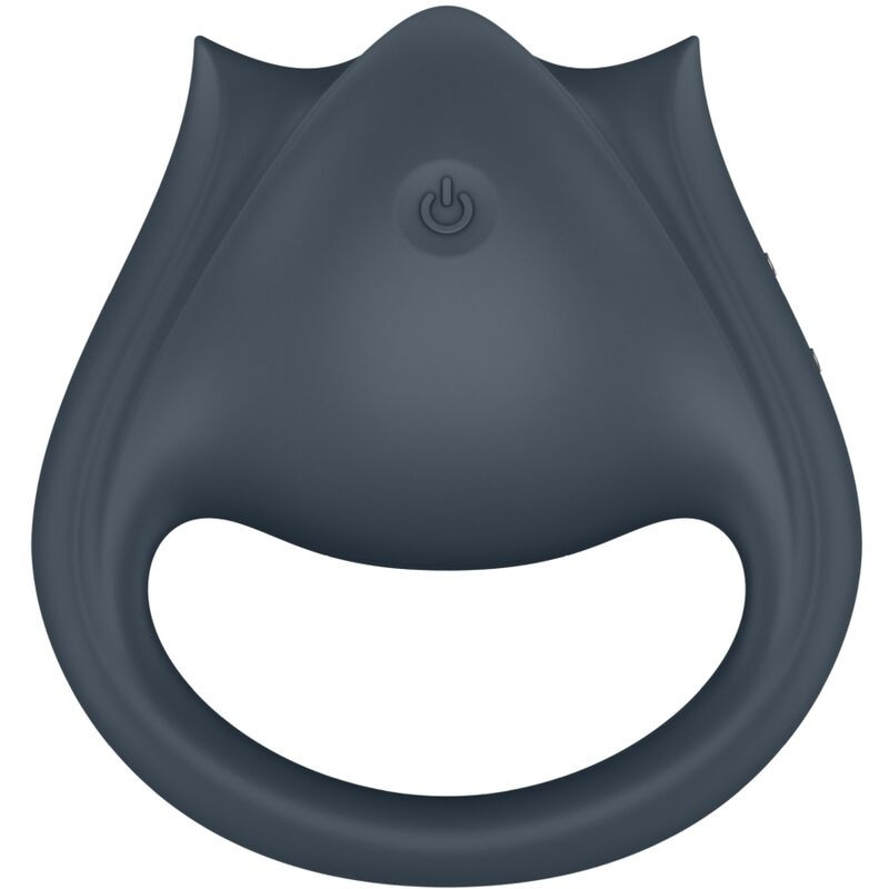 SATISFYER - PERFECT PAIR 2 MULTIVIBRATOR 2 IN 1 PENISRING EN VINGERSTIMULATOR GRIS - Image 4