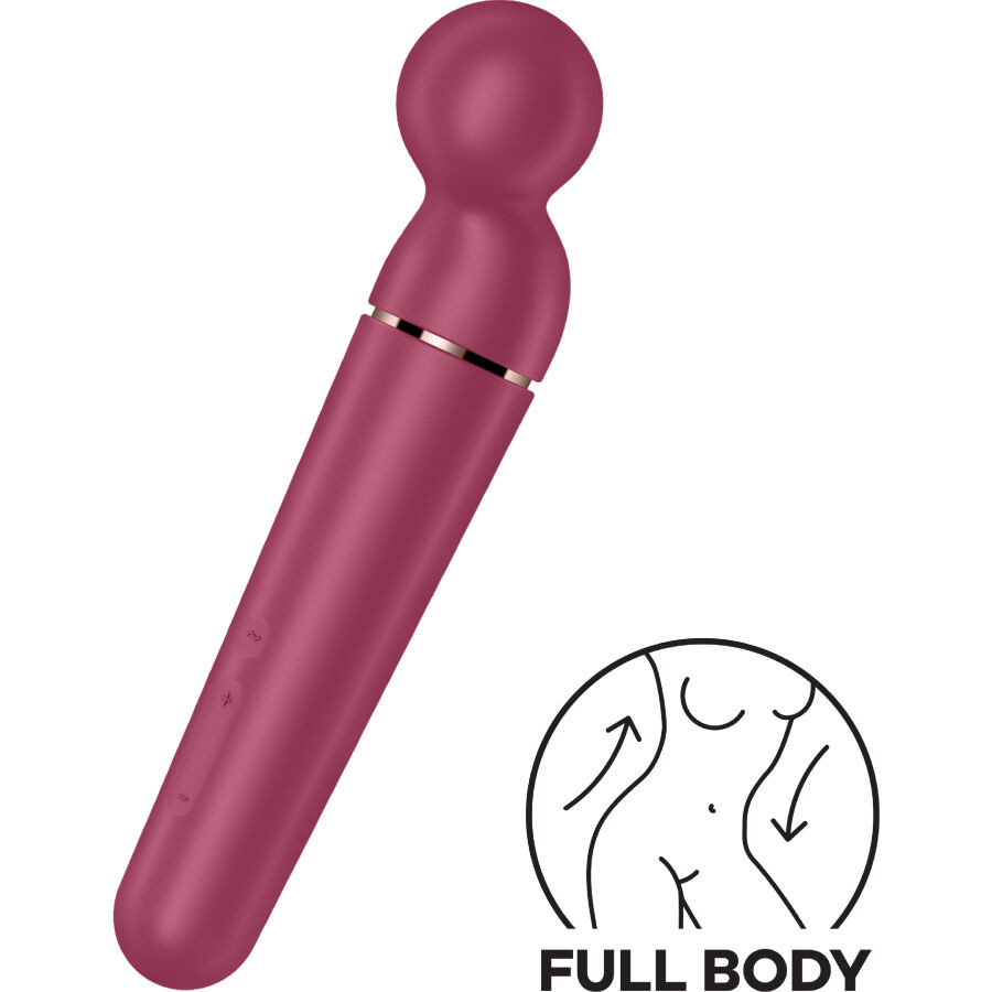 SATISFYER - PLANET WAND-ER VIBRATOR MASSAGER BERRY - Image 5