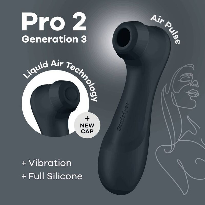 Satisfyer - Pro 2 Génération 3 Technologie Air Liquide Vin Rouge - Image 9