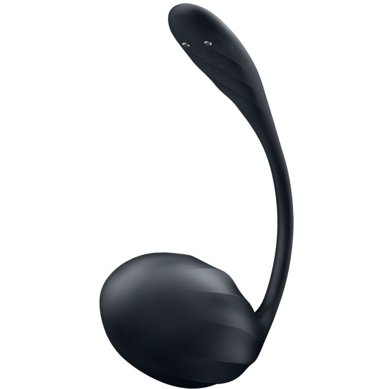 Satisfyer - Ribbed Petal Télécommande De Stimulateur De Point G Noir Application Gratuite - Image 2