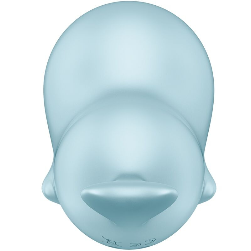 SATISFYER - SASSY SEAL STIMULATOR & VIBRATOR BLUE - Image 3