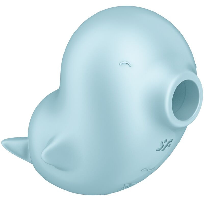 SATISFYER - SASSY SEAL STIMULATOR & VIBRATOR BLUE - Image 4