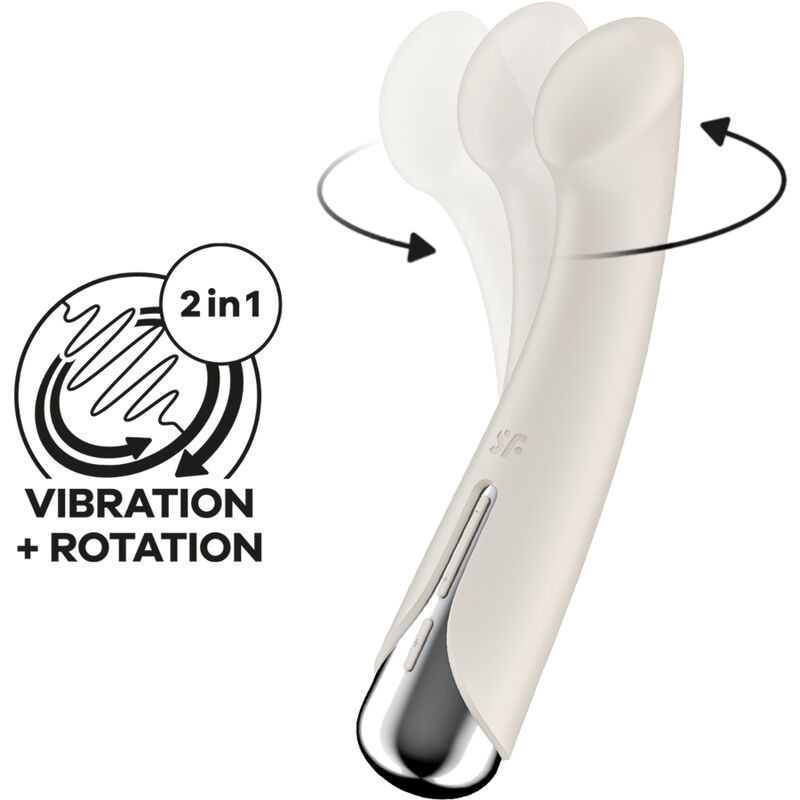 SATISFYER - SPINNING G-SPORT 1 ROTATOR VIBRATOR RED - Image 8