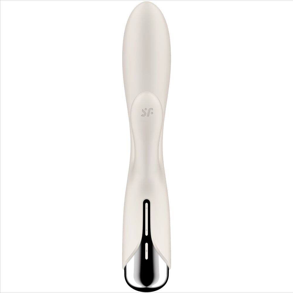 SATISFYER - SPINNING RABBIT 1 CLITORIS ET STIMULATION DU POINT G BEIGE - Image 2