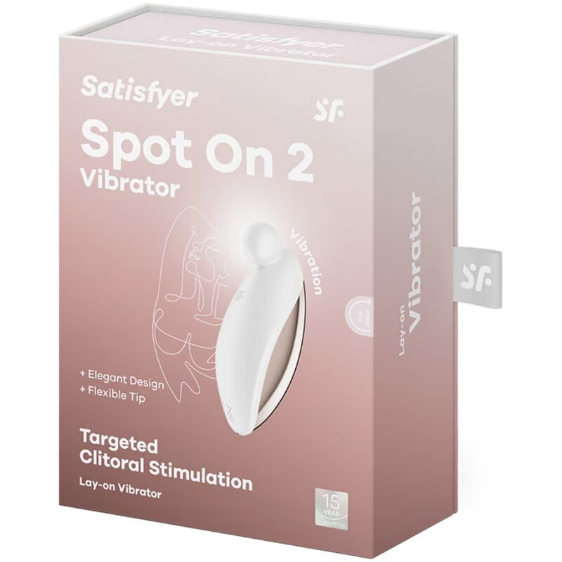 Satisfyer - Spot On 2 Vibrateur Lay-On Blanc - Image 5
