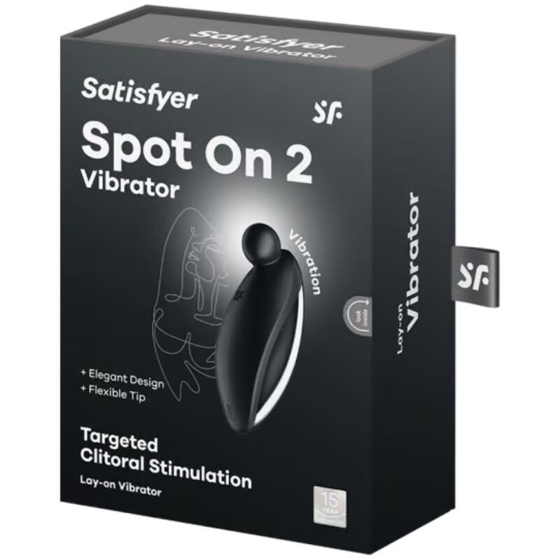 Satisfyer - Spot On 2 Vibrateur Lay-On Noir - Image 5