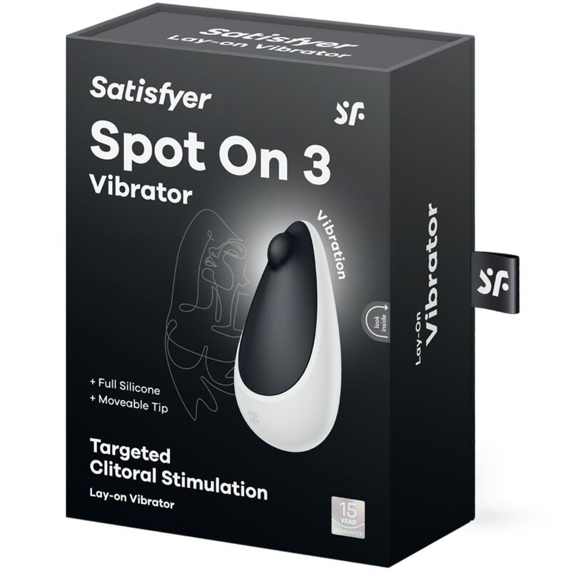 SATISFYER - SPOT ON 3 CLITORIS STIMULATOR BLACK - Image 5