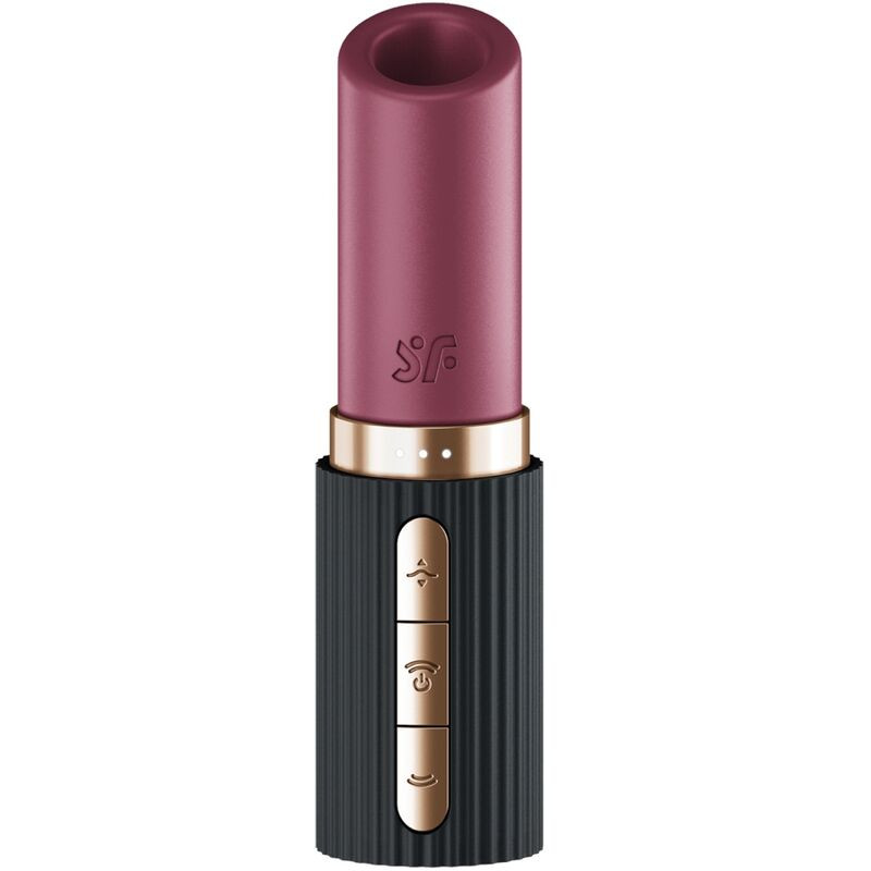 Satisfyer - Stimulateur De Clitoris Deep Kiss Wave Grenat / Noir - Image 2