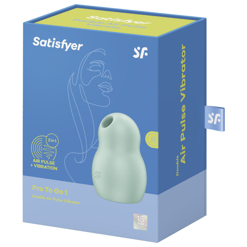 Satisfyer - Stimulateur Et Vibrateur Double Air Pulse Pro To Go 1 Rouge - Image 8