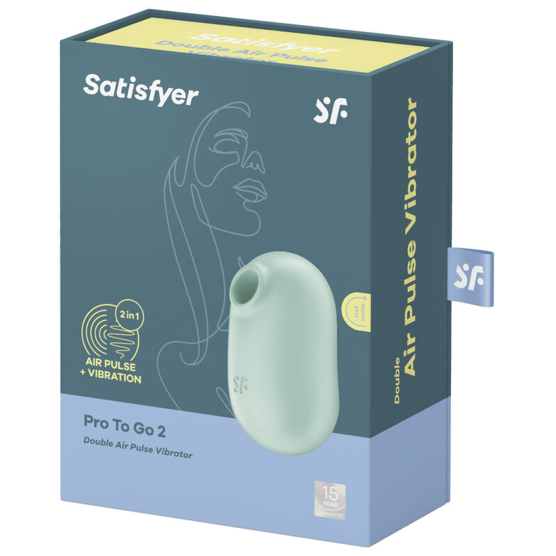 Satisfyer - Stimulateur Et Vibrateur Double Air Pulse Pro To Go 2 Violet - Image 15