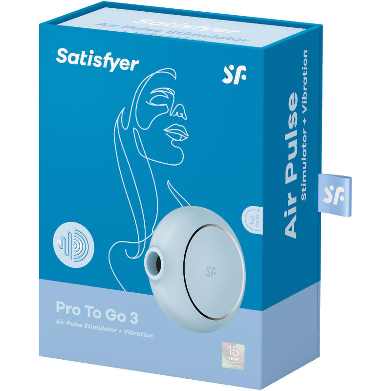 Satisfyer - Stimulateur Et Vibrateur Double Air Pulse Pro To Go 3 Noir - Image 15