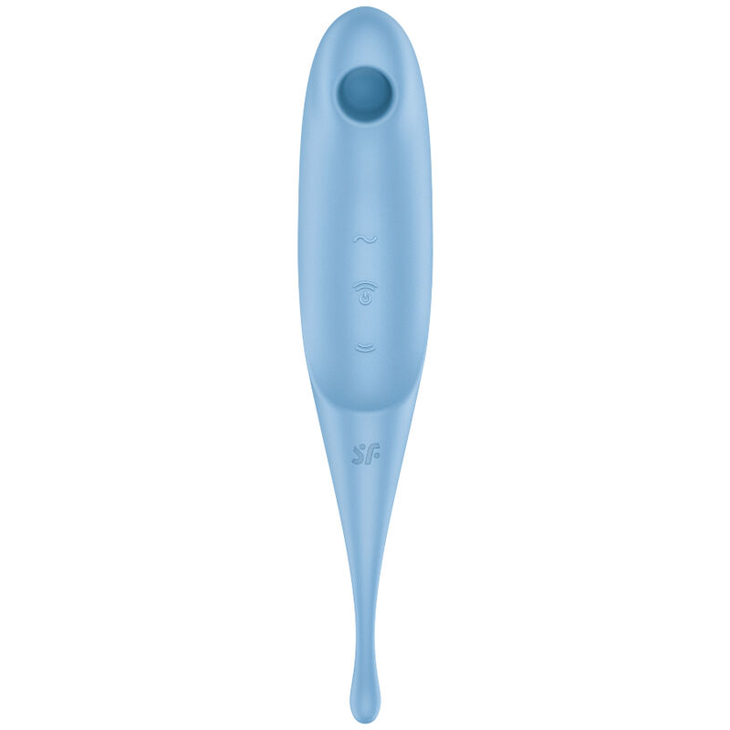 Satisfyer - Twirling Pro Air Pulse Stimulator & Vibrator Blue - Image 2