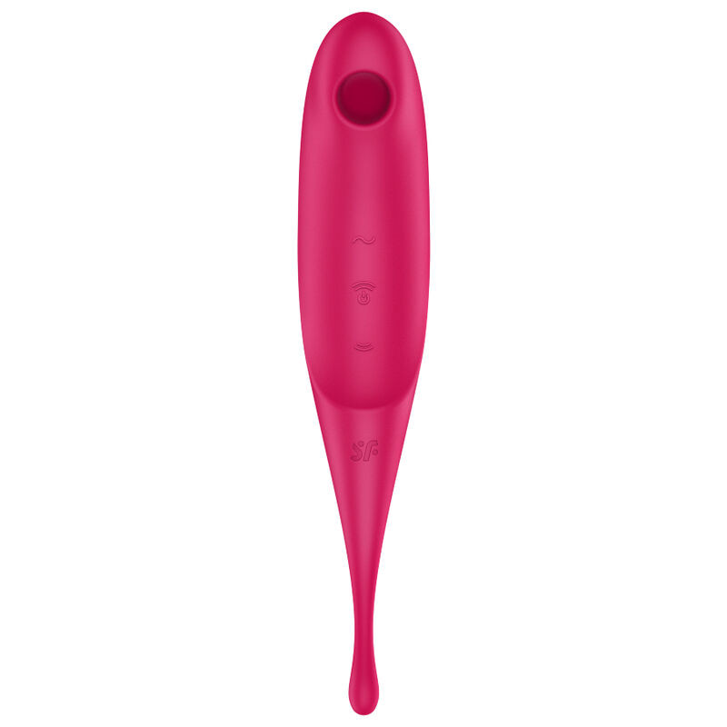 Satisfyer - Stimulateur Et Vibrateur Twirling Pro Air Pulse Rouge - Image 2