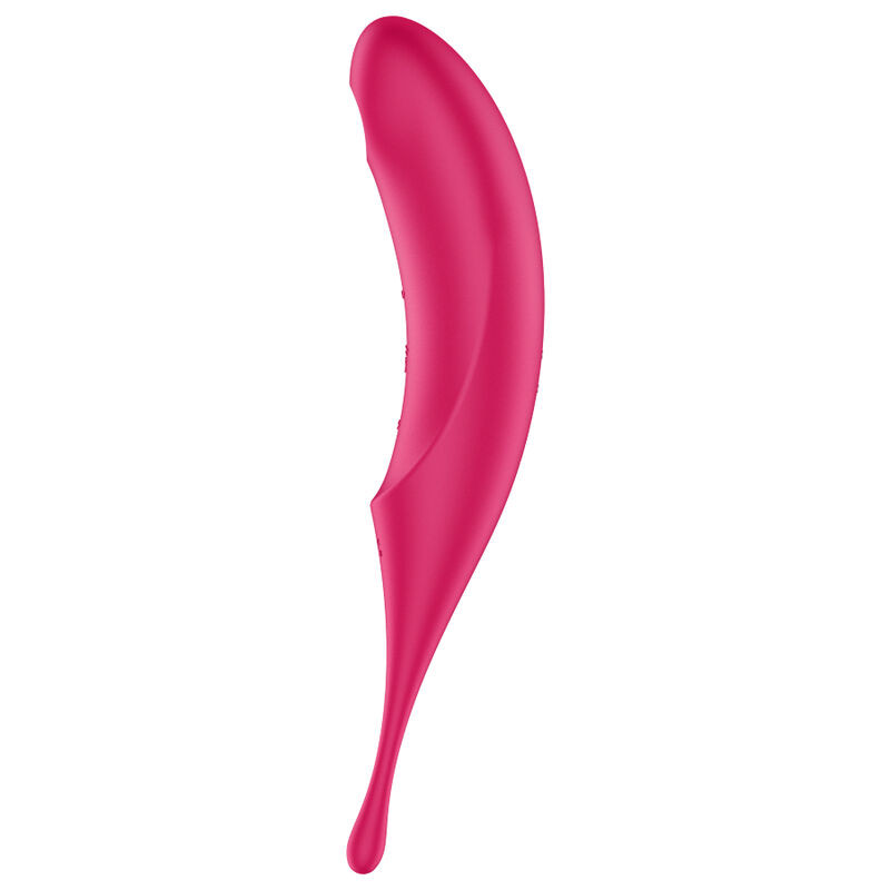 Satisfyer - Stimulateur Et Vibrateur Twirling Pro Air Pulse Rouge - Image 3