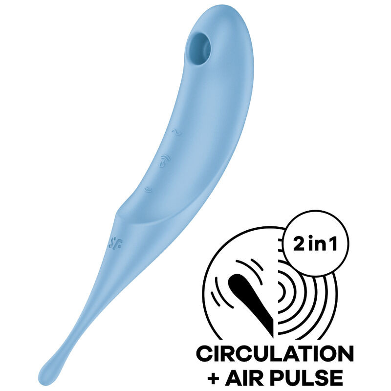 Satisfyer - Stimulateur Et Vibrateur Twirling Pro Air Pulse Rouge - Image 5