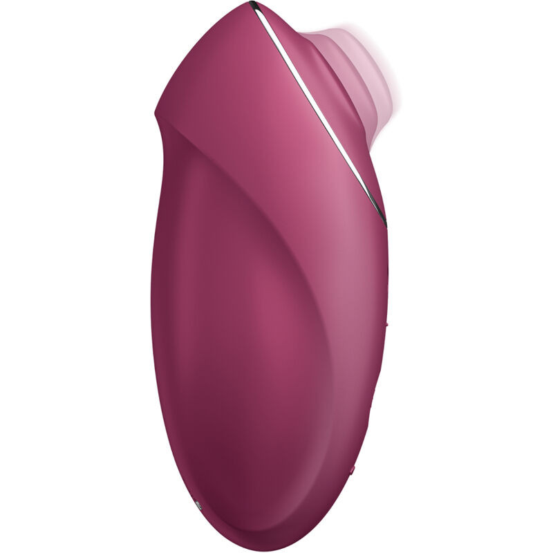 Satisfyer - Tap & Climax 1 Lay-On Vibrator Rood - Image 2