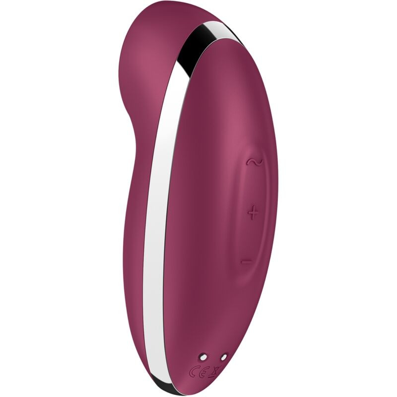 Satisfyer - Tap & Climax 2 Vibrateur & Stimulateur Rouge - Image 4
