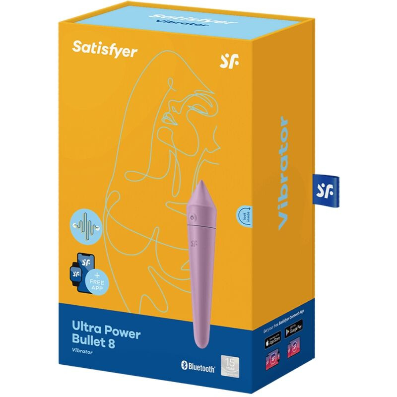 Satisfyer - Ultra Power Bullet 8 Lilas - Image 3