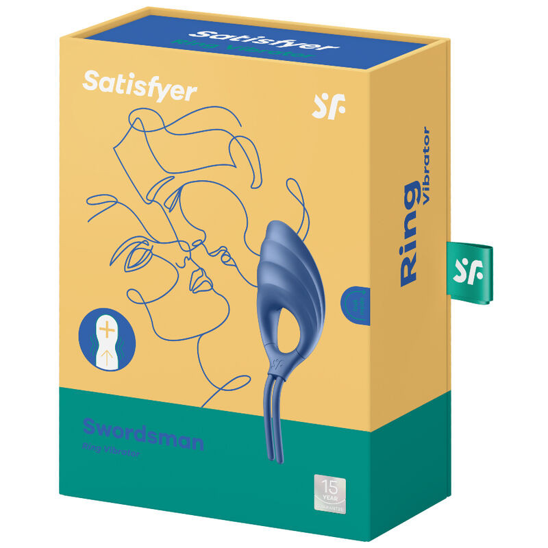 Satisfyer - Swordsman Ring Vibrator Green - Image 8