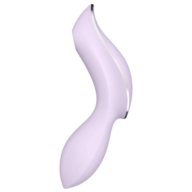 Satisfyer - Vibrateur Curvy Trinity 2 Air Pulse Violette - Image 2