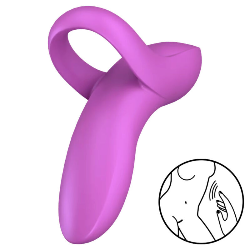 Satisfyer - Bold Lover Finger Vibrator White - Image 5