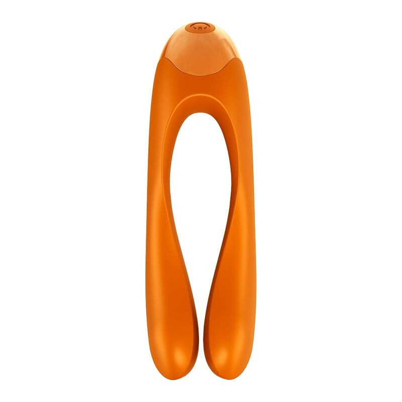 Satisfyer - Vibrator Fingers Candy Cane Oranje - Image 5