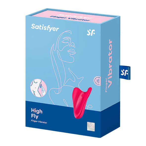 Satisfyer - Vibrator Fingers High Fly Fuchsia - Image 4