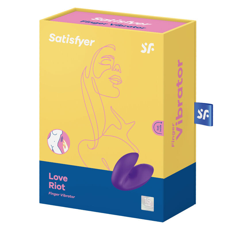 Satisfyer - Love Riot Finger Vibrator Purple - Image 4