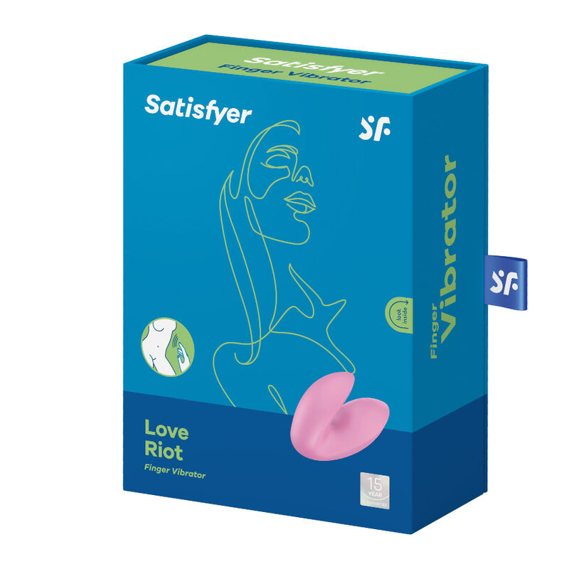 Satisfyer - Love Riot Finger Vibrator Purple - Image 8