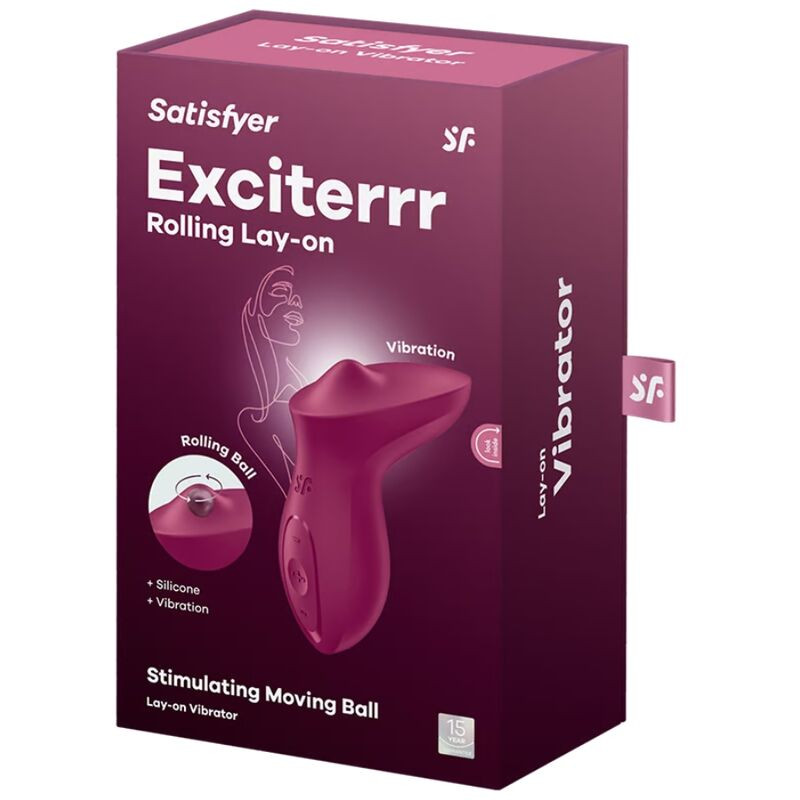 Satisfyer - Vibrateur Exciterrr À Poser Sur Le Clitoris Fuchsia - Image 5