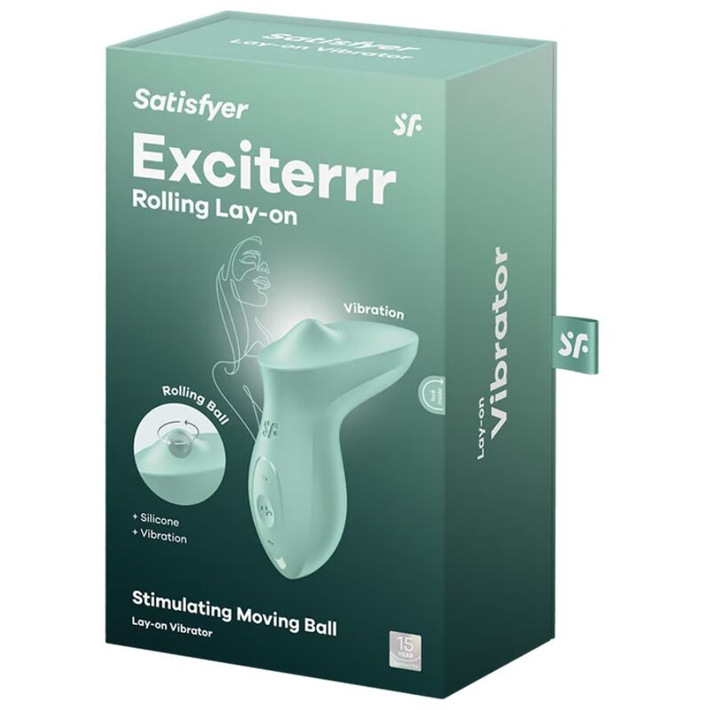 Satisfyer - Vibrateur Exciterrr À Poser Sur Le Clitoris Menthe - Image 5