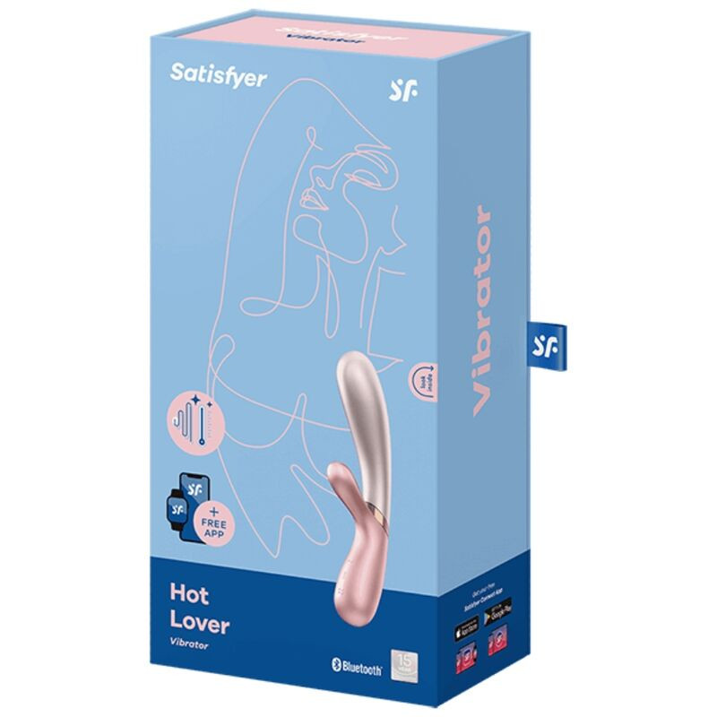 Satisfyer - Vibrateur Hot Lover Rose & Beige - Image 4
