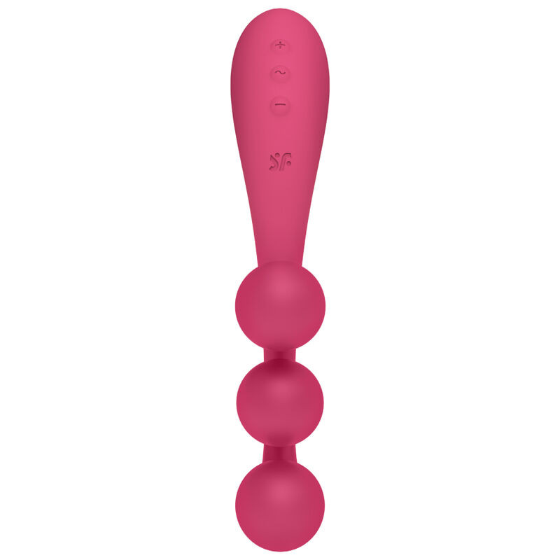 Satisfyer - Vibrateur Multi Tri Ball 1 Rouge - Image 2