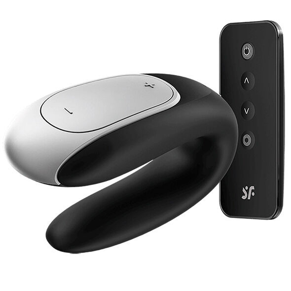 Satisfyer - Vibrateur Partenaire Double Fun Noir - Image 2
