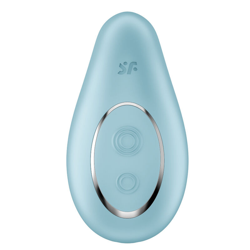 SATISFYER - DIPPING DELIGHT LAY-ON VIBRATOR BLUE - Image 2