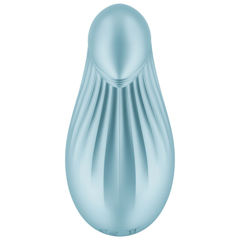 SATISFYER - DIPPING DELIGHT LAY-ON VIBRATOR BLUE - Image 3