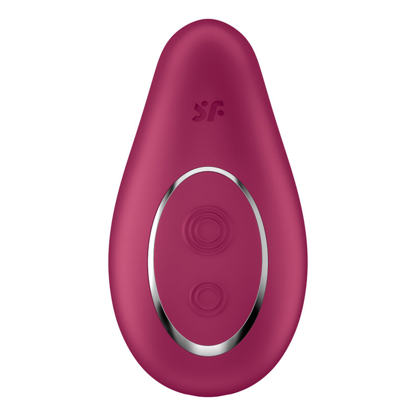 SATISFYER - DIPPING DELIGHT LAY-ON VIBRATOR RED - Image 2