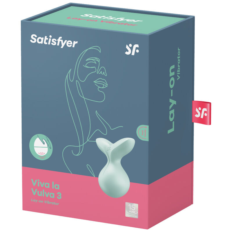 Satisfyer - Vibrateur  Poser Viva La Vulva 3 Violet - Image 8
