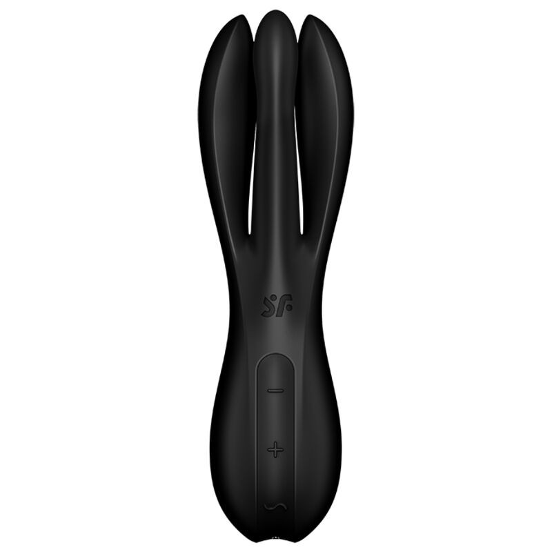 Satisfyer - Vibrateur Threesome 2 Noir - Image 2