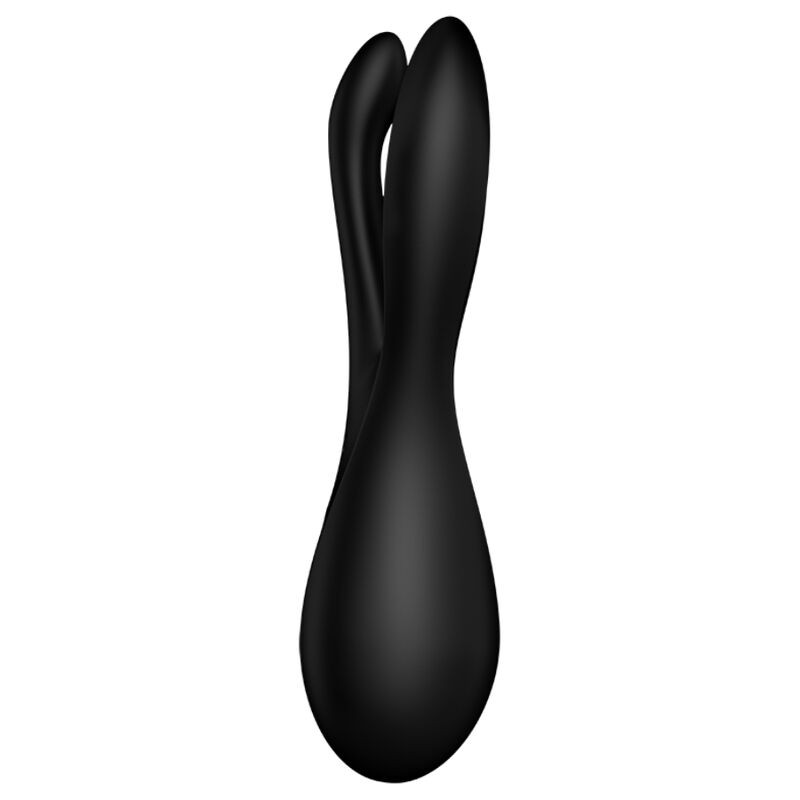 Satisfyer - Vibrateur Threesome 2 Noir - Image 3